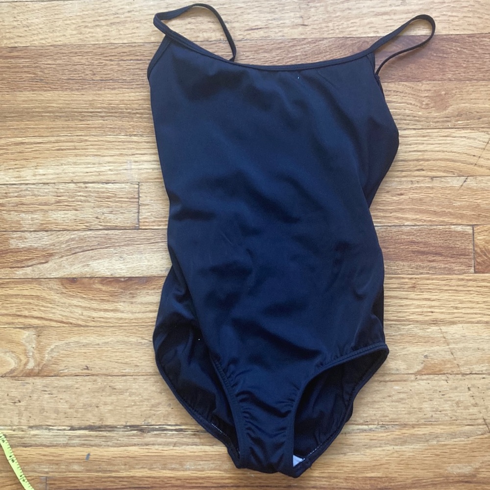 Body Wrappers Premiere Collection Black Camisole Leotard